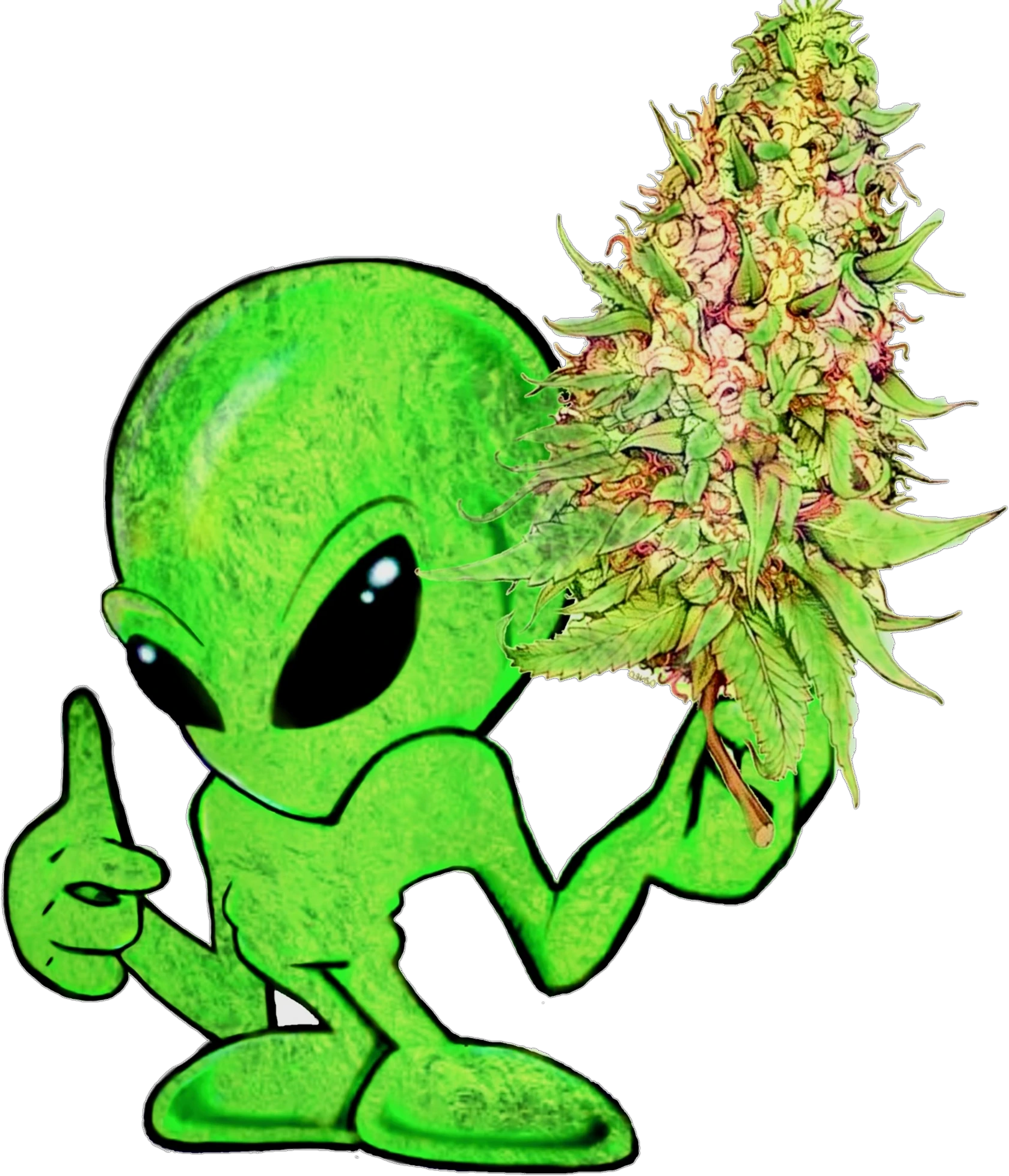SuperTechLED alien mascot
